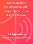 Judex crederis (Te Deum) SSATB - Tenor Muted - Jan Dismas Zelenka