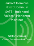 Juravit Dominus (Dixit Dominus) SATB - Balanced Voices - Marianna Martines