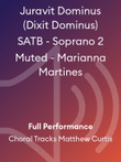 Juravit Dominus (Dixit Dominus) SATB - Soprano 2 Muted - Marianna Martines