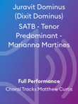 Juravit Dominus (Dixit Dominus) SATB - Tenor Predominant - Marianna Martines