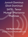 Juravit Dominus (Dixit Dominus) SATB - Tenor Muted - Marianna Martines