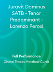 Juravit Dominus SATB - Tenor Predominant - Lorenzo Perosi