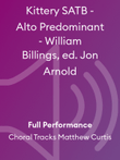 Kittery SATB - Alto Predominant - William Billings, ed. Jon Arnold