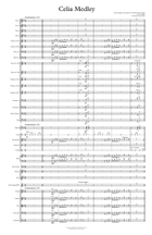 Medley: Guantanamera with La Vida Es Un Carnaval and Quimbara Full Orchestra scores gallery preview page 3