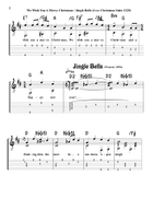 We Wish You a Merry Christmas / Jingle Bells Acoustic Guitar scores gallery preview page 3