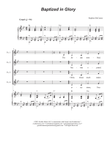 Baptized in Glory (Duet for Soprano and Tenor solo)