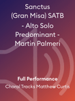Sanctus (Gran Misa) SATB - Alto Solo Predominant - Martin Palmeri