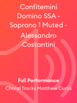 Confitemini Domino SSA - Soprano 1 Muted - Alessandro Costantini