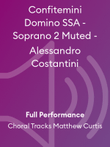 Confitemini Domino SSA - Soprano 2 Muted - Alessandro Costantini