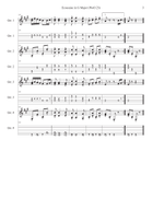 Ecossaise arr. for Guitar Quartet Guitar Ensemble scores gallery preview page 3