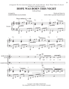 Hope Was Born This Night 3-Part scores gallery preview page 3