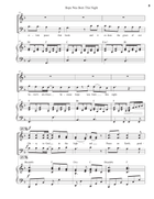 Hope Was Born This Night 3-Part scores gallery preview page 5