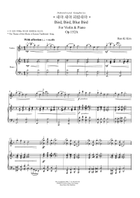 Blue Bird (For Violin and Piano) Chamber Music scores gallery preview page 3