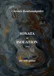 Sonata of isolation for solo guitar