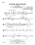 An Easter Call to Worship - Downloadable Rhythm Chart Piano scores gallery preview page 4