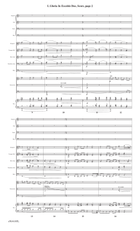 Gloria - Brass and Percussion Score and Parts 4-Part scores gallery preview page 3