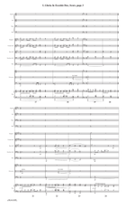 Gloria - Brass and Percussion Score and Parts 4-Part scores gallery preview page 4