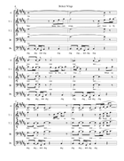 Broken Wings Choir scores gallery preview page 5