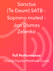 Sanctus (Te Deum) SATB - Soprano muted - Jan Dismas Zelenka