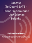 Sanctus (Te Deum) SATB - Tenor Predominant - Jan Dismas Zelenka