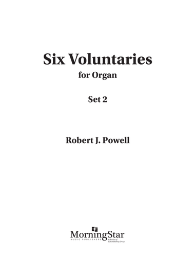 Six Voluntaries for Organ, Set 2