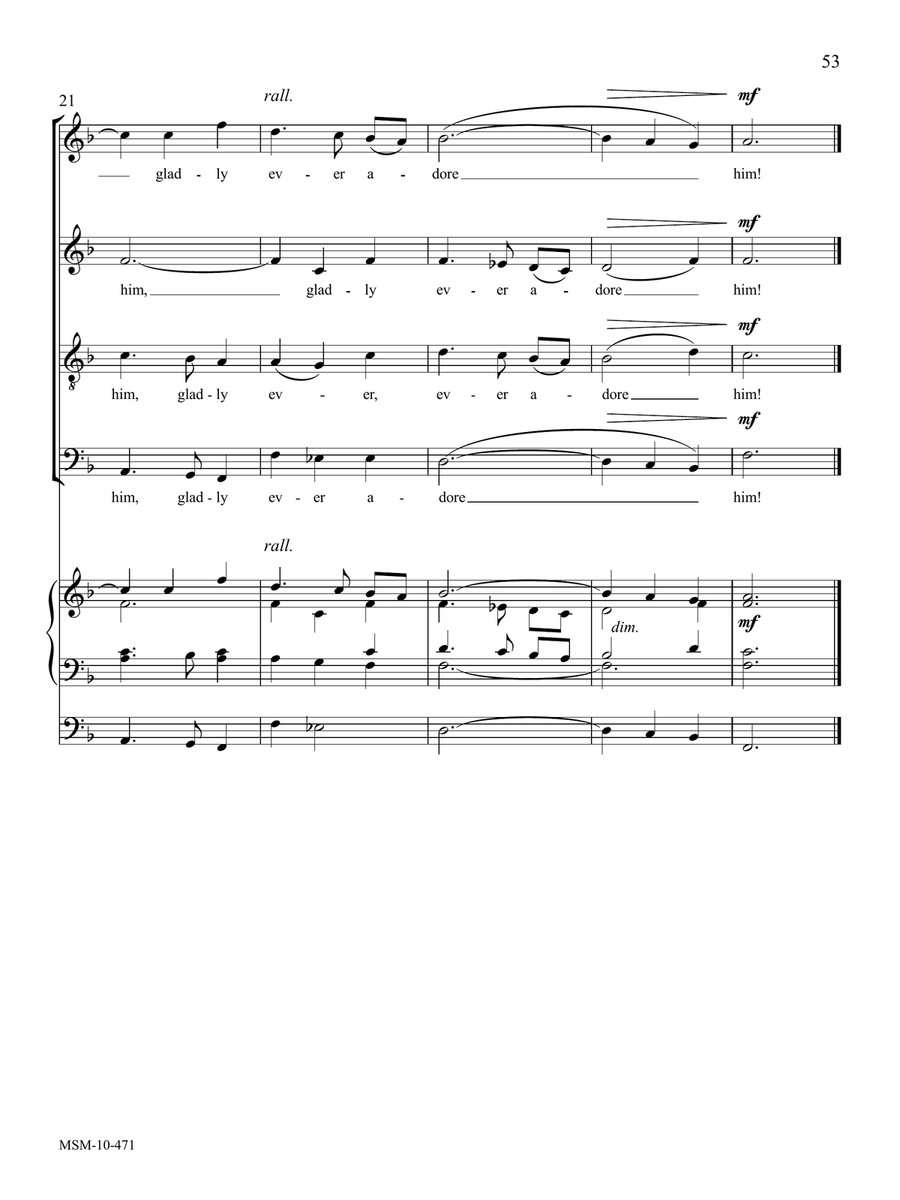 LOBE DEN HERREN Choir - Digital Sheet Music page 4