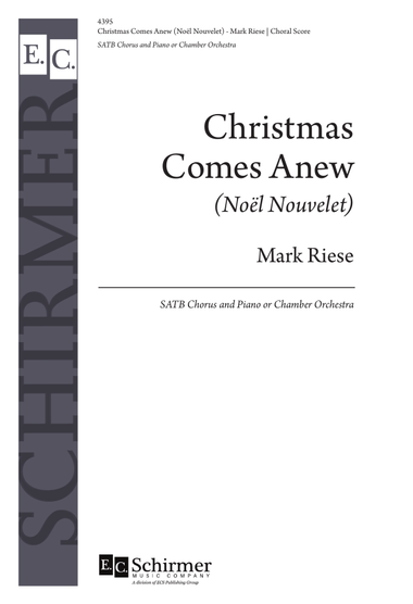 Christmas Comes Anew (Downloadable Piano/Choral Score)