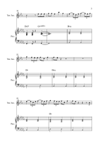 Man I Need Tenor Saxophone scores gallery preview page 3