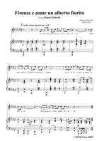 G. Puccini-Firenze e come un alberto fiorito,from 'Gianni Schicchi',in G flat Major Piano, Vocal scores gallery preview page 3