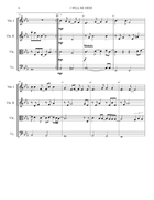 I Will Be Here String Quartet scores gallery preview page 6