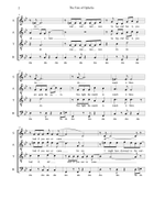 The Fate Of Ophelia 4-Part scores gallery preview page 3