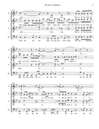 The Fate Of Ophelia 4-Part scores gallery preview page 6