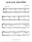 You're In Love, Charlie Brown (arr. Lee Evans)