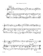 Variations for clarinet, violin & piano (5’52) Small Ensemble scores gallery preview page 5