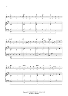 Silhouette Piano, Vocal scores gallery preview page 4