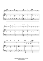 Silhouette Piano, Vocal scores gallery preview page 5