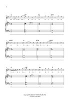 Silhouette Piano, Vocal scores gallery preview page 6