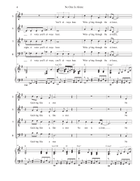 No One Is Alone (SATB) 4-Part scores gallery preview page 4
