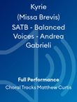 Kyrie (Missa Brevis) SATB - Balanced Voices - Andrea Gabrieli