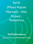 Kyrie (Missa Papae Marcelli) - Alto Muted - Palestrina