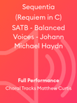 Sequentia (Requiem in C) SATB - Balanced Voices - Johann Michael Haydn