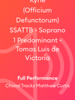 Kyrie (Officium Defunctorum) SSATTB - Soprano 1 Predominant - Tomas Luis de Victoria