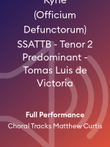 Kyrie (Officium Defunctorum) SSATTB - Tenor 2 Predominant - Tomas Luis de Victoria