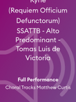 Kyrie (Requiem Officium Defunctorum) SSATTB - Alto Predominant - Tomas Luis de Victoria
