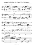 Andante in D Minor for Piano (The Pilgrimage)