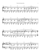 The Little Drummer Boy Piano Solo scores gallery preview page 3