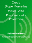 Credo (Pope Marcellus Mass) - Alto Predominant - Palestrina