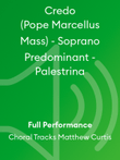 Credo (Pope Marcellus Mass) - Soprano Predominant - Palestrina