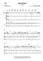 Whatever Choir scores gallery preview page 3
