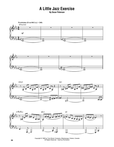 A Little Jazz Exercise